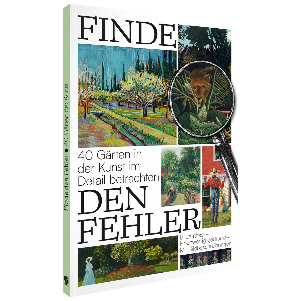 Kunst-Rätselbuch-Set: Finde den Fehler
