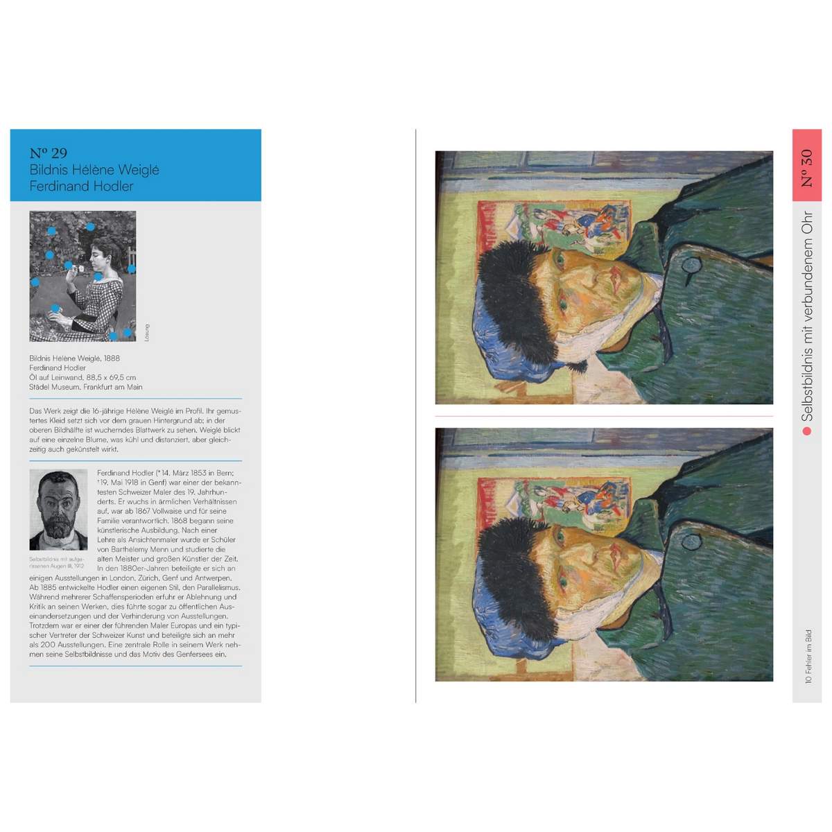 Kunst-Rätselbuch-Set: Finde den Fehler