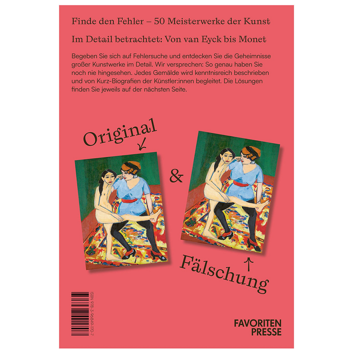 Kunst-Rätselbuch-Set: Finde den Fehler