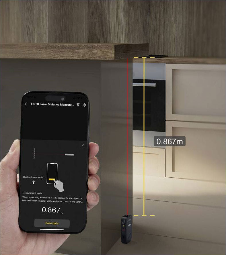 HOTO Laser-Messgerät 50m PRO