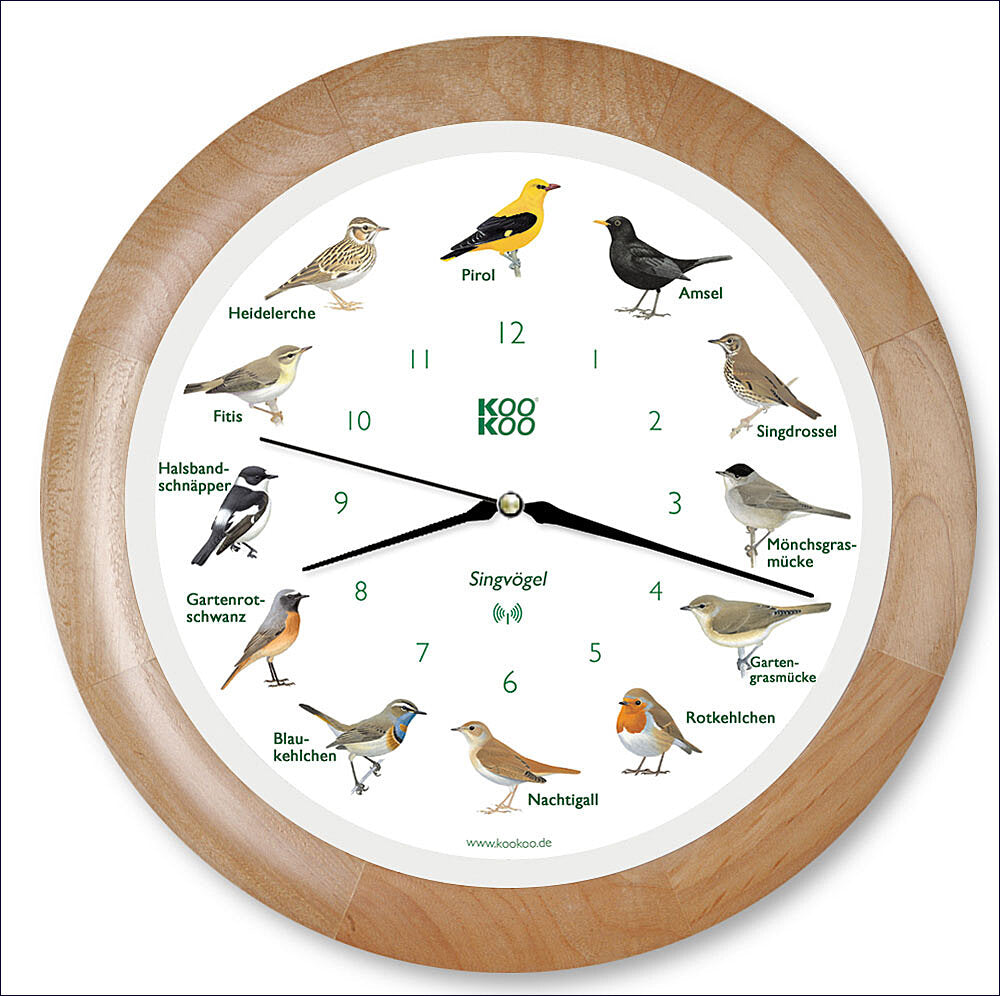 Die singende Vogeluhr
