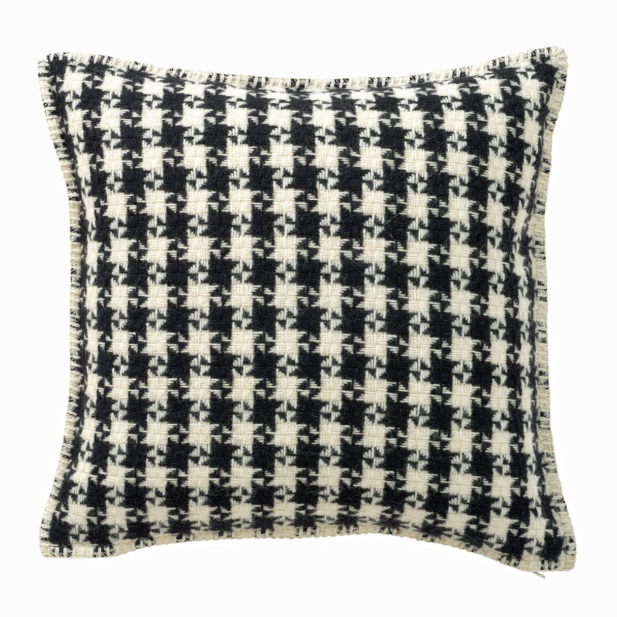 Klippan Kissenbezug Dogtooth Schwarz-Weiß