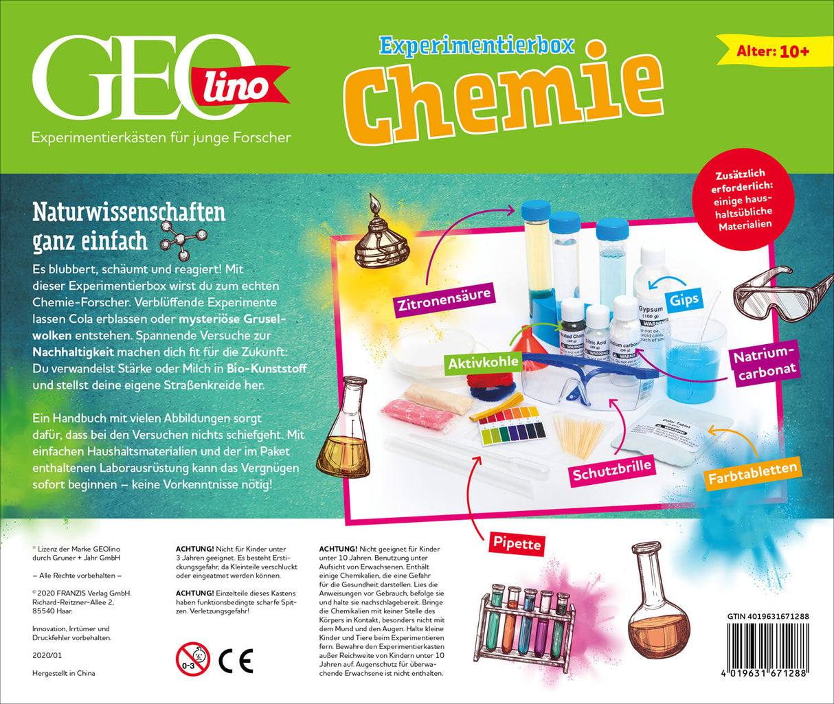 GEOlino Experimentierbox Chemie