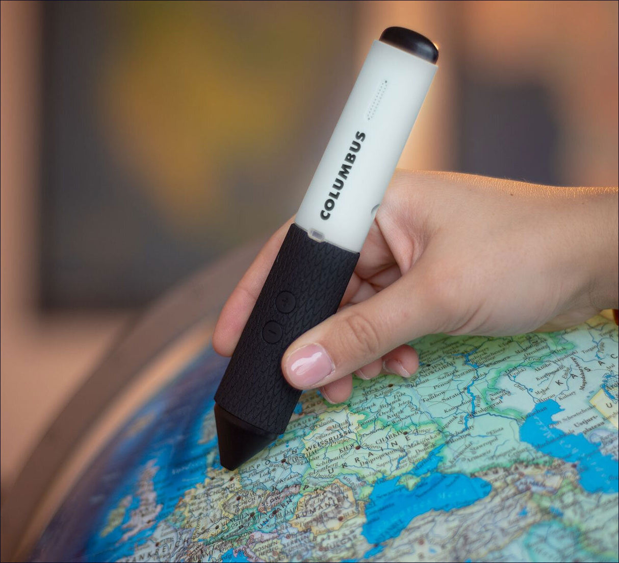 Entdeckerstift für Columbus DUO Globus.