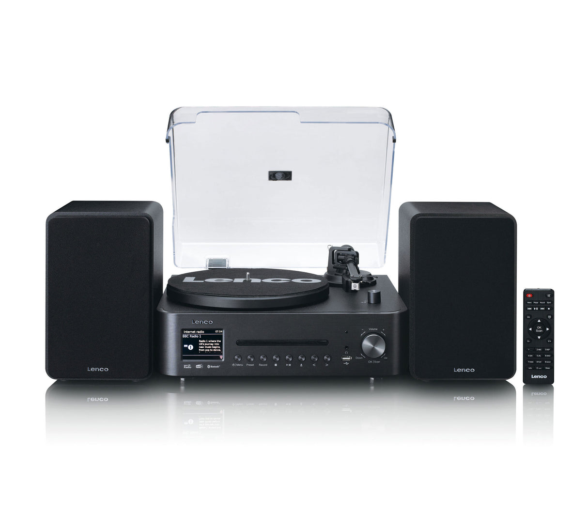 Lenco HiFi-Anlage MC-760BK. Einführungs-Rabatt € 50,-!