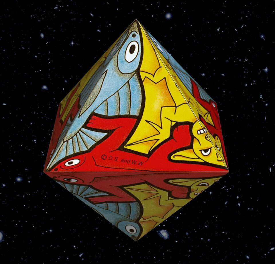 M.C. Escher. Kaleidozyklen