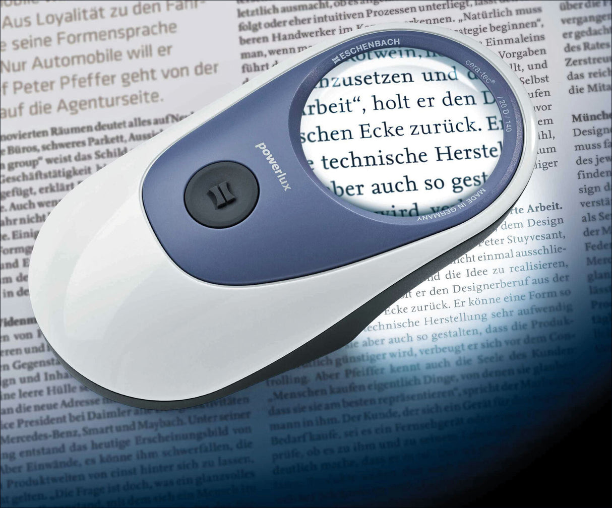 Powerlux ergonomische Leuchtlupe