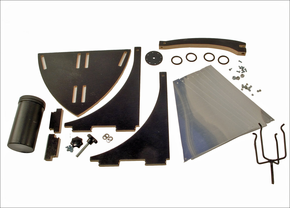 Solarkocher. Parabolspiegel -Bausatz