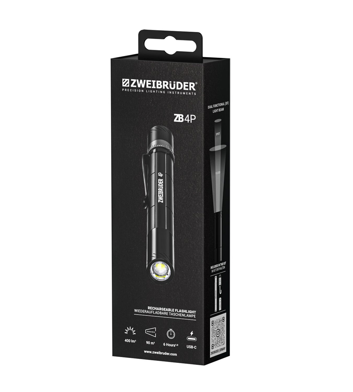 Zweibrüder ZB4P Stiftlampe.