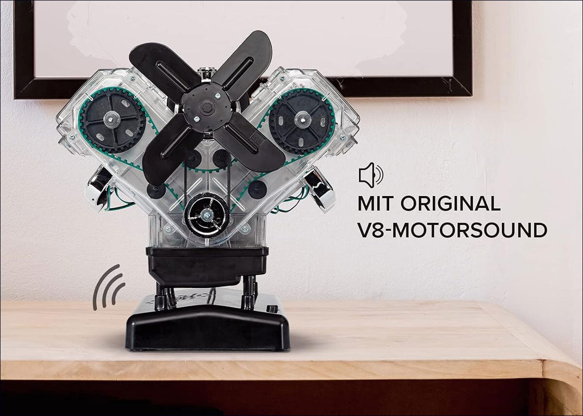 Technikbausatz V8-Motor