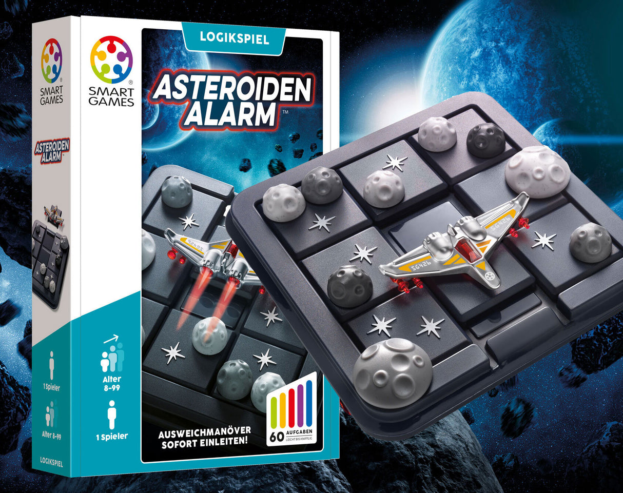 Asteroiden Alarm. Solo-Denkspiel