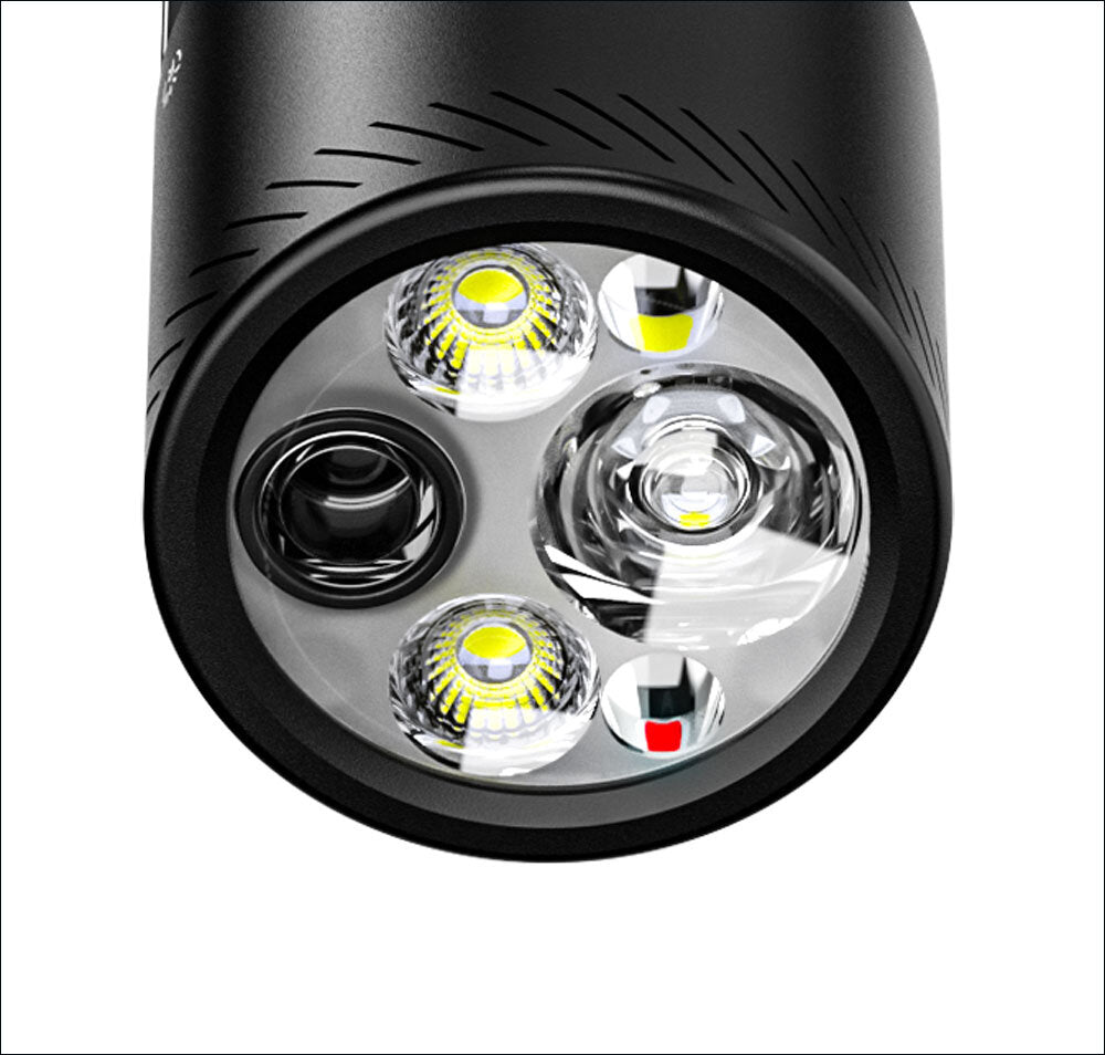 Taschenlampe Zweibrüder ZB6T. 3000 lm mit Akku