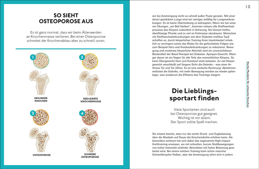 Aktiv gegen Osteoporose.