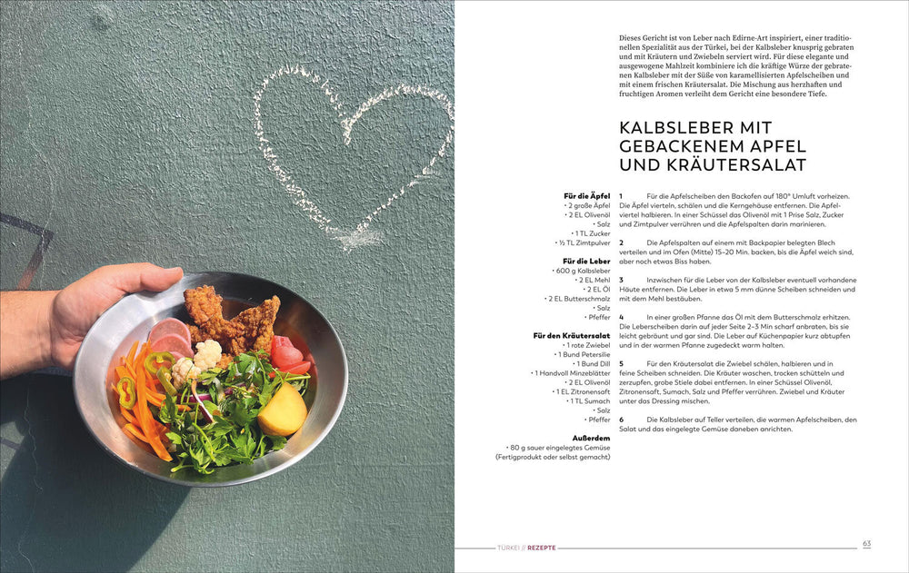 Alles in die Mitte.