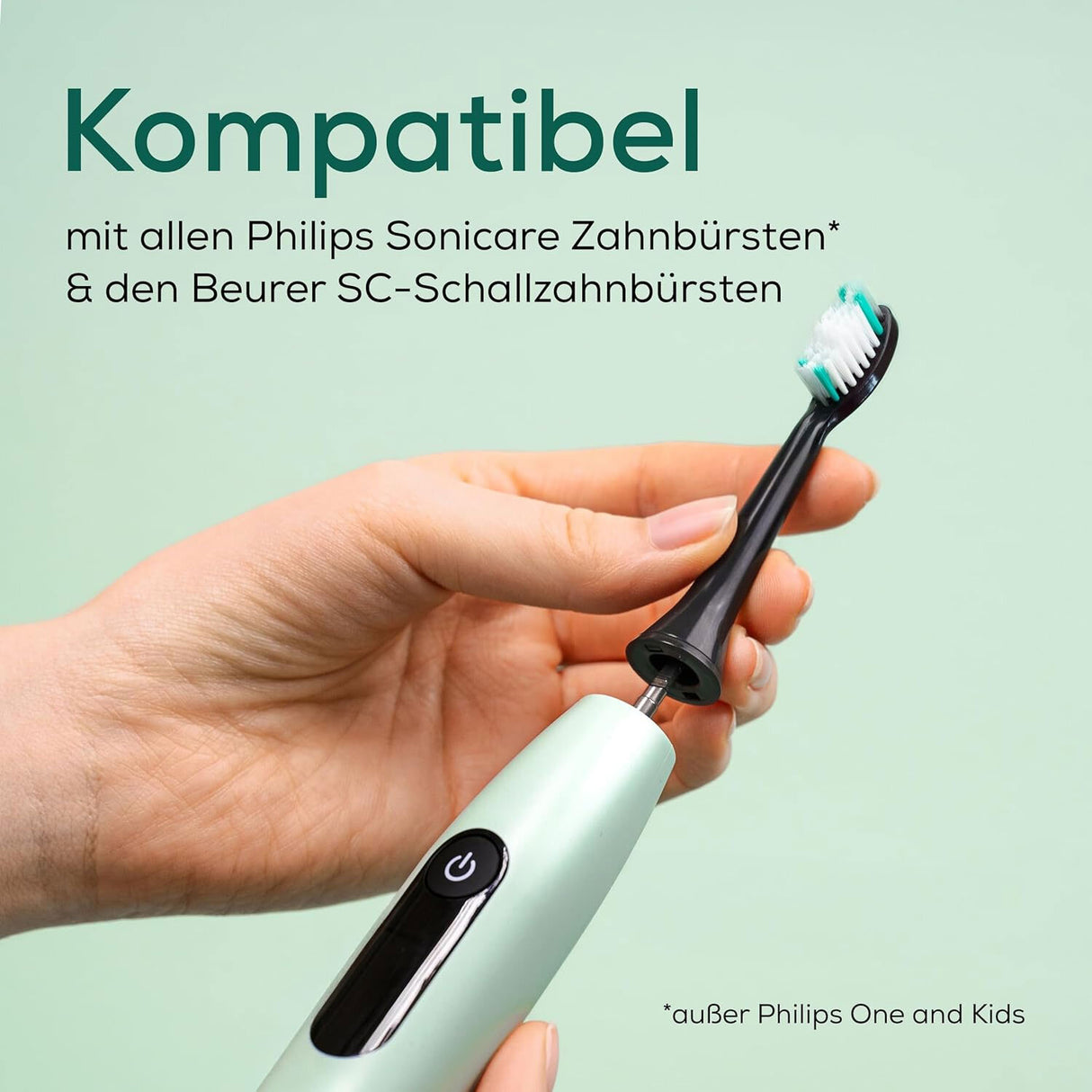Beurer SC Classic Clean Bürstenkopf (4er-Set)