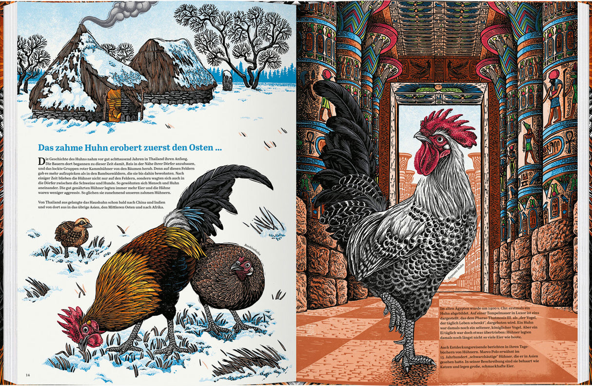 Das große Buch der Hühner.