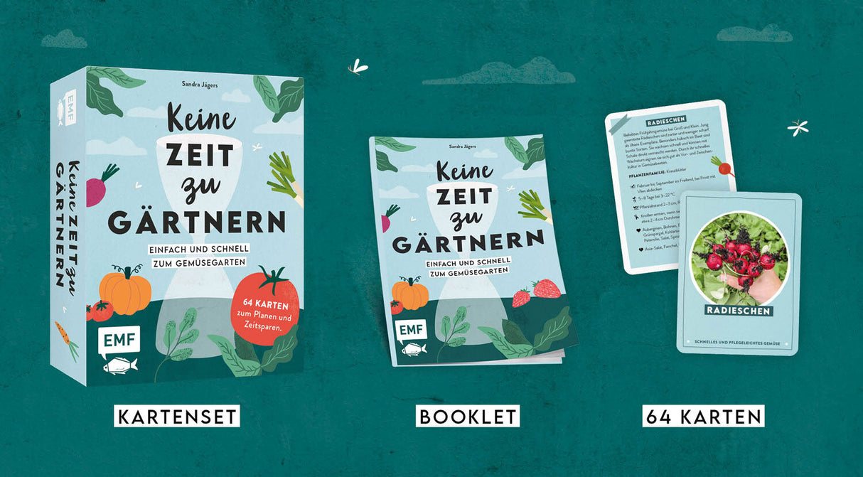 Kartenset: Einfach und schnell zum Gemüsegarten.