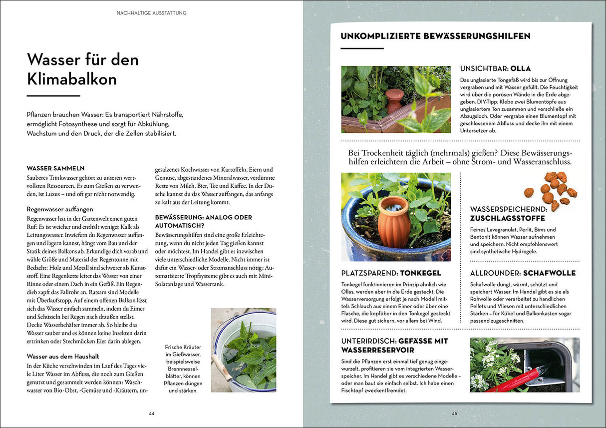 Klimahelden auf dem Balkon.