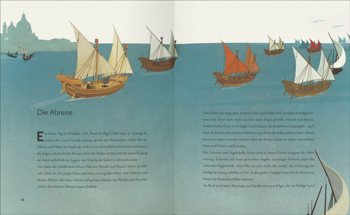 Die wunderbaren Reisen des Marco Polo.