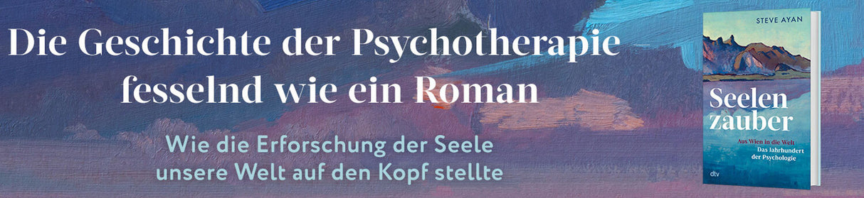 Buchcover mit Titel "Seelenzauber" und Untertitel, Hintergrund mit Himmel und Bergen, Abbildung eines Buchs.