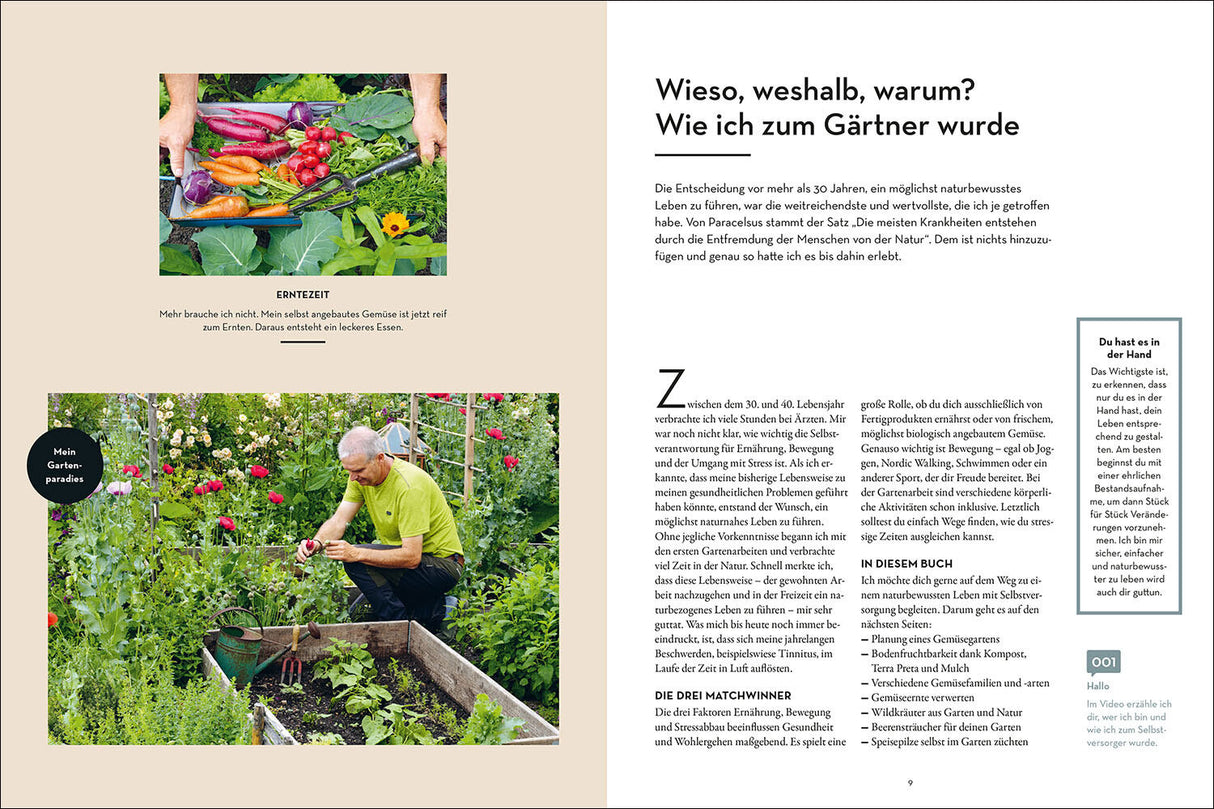 Selbstversorgung aus Garten und Natur.