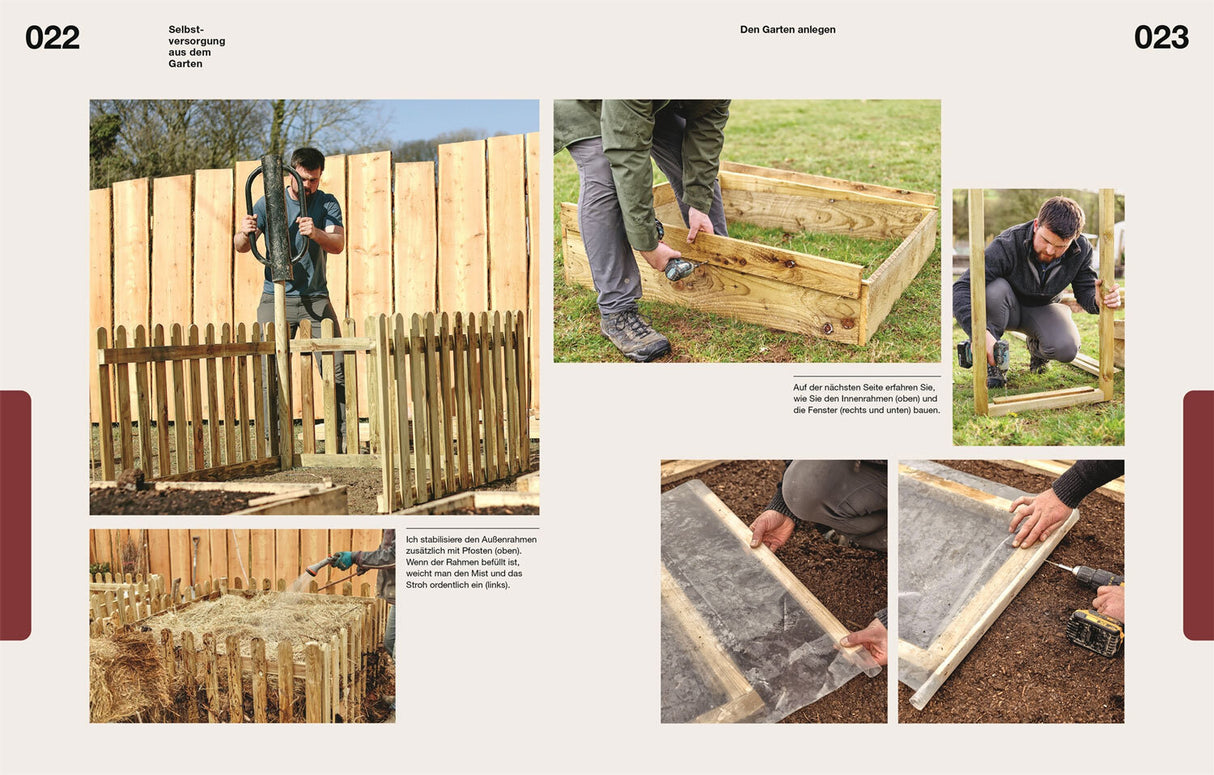 Selbstversorgung aus dem Garten.