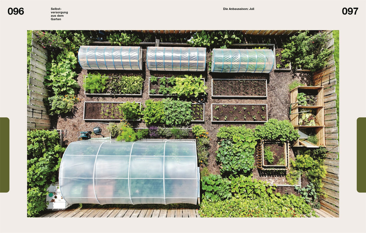 Selbstversorgung aus dem Garten.