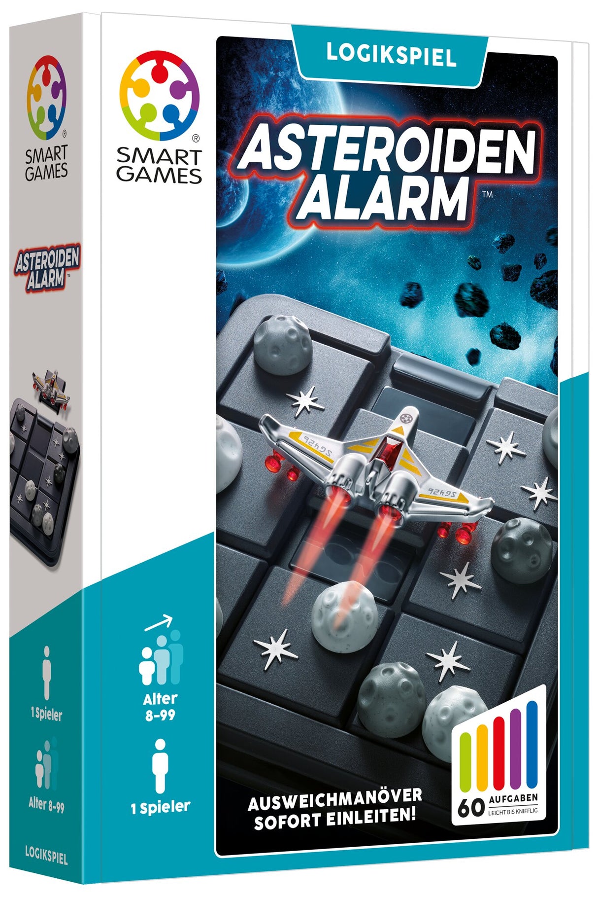 Asteroiden Alarm. Solo-Denkspiel