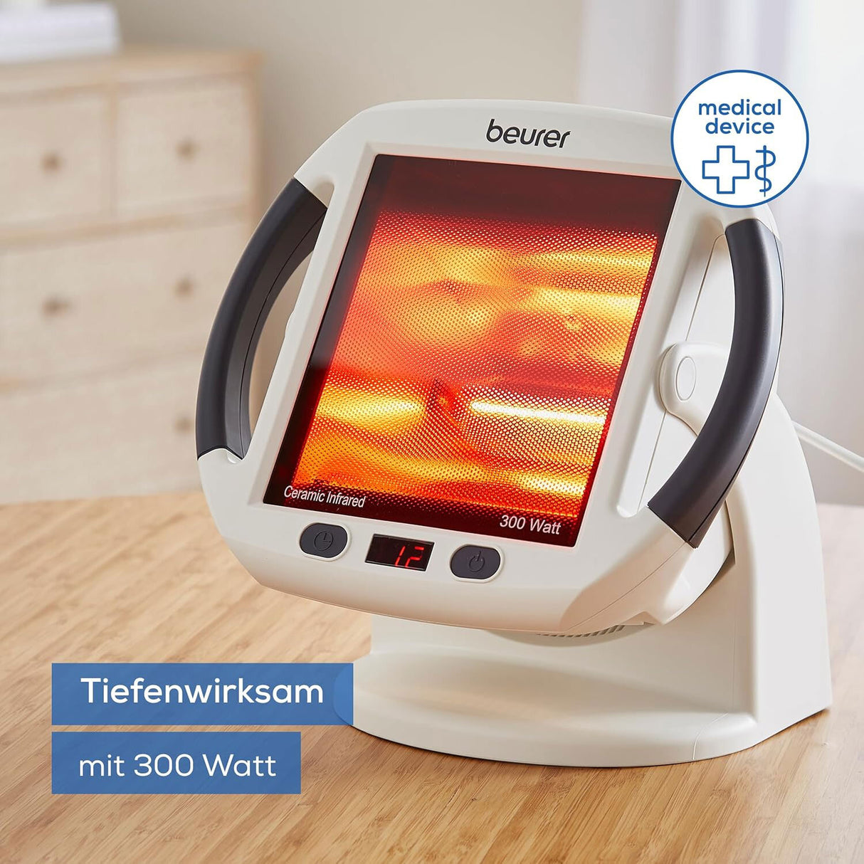 Beurer IL 50 Infrarot-Wärmestrahler.