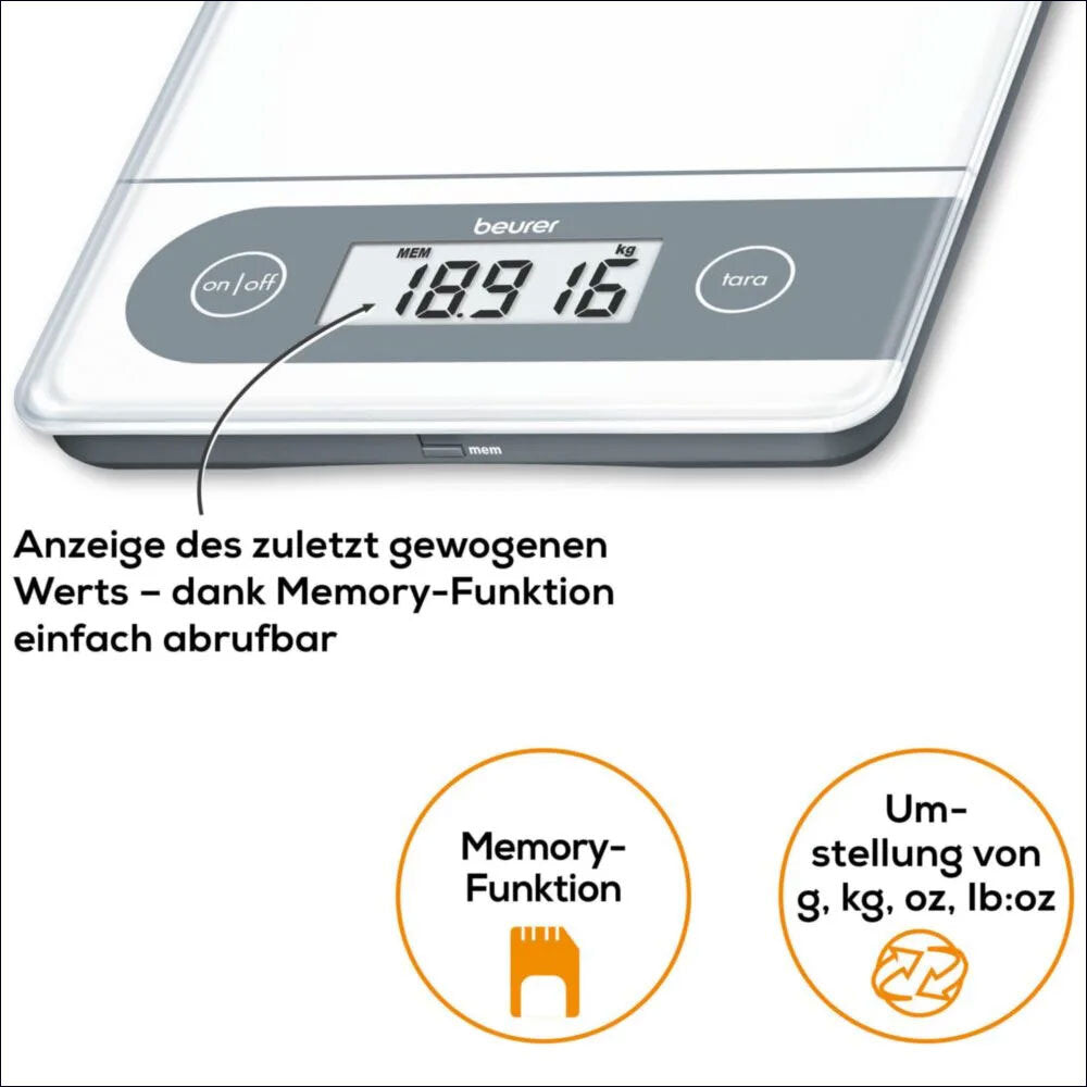 Beurer KS 59 Haushaltswaage XXL.