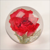 Briefbeschwerer Rose