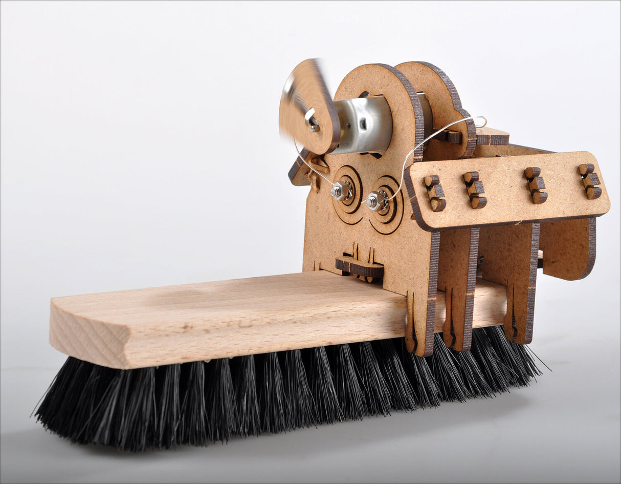 Lernbausatz Putz-Roboter