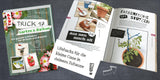 Broschüre und Anleitungsheft mit Tipps zum Garten- und Balkonpflanzen, inklusive Pflanzanleitung und Gestaltungsideen.