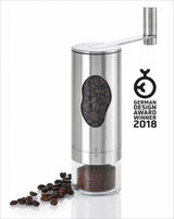 Elektrischer Kaffeemühle mit Sichtfenster, Auszeichnung: German Design Award 2018.