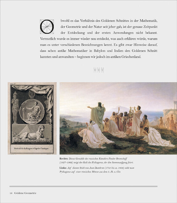 Der goldene Schnitt.