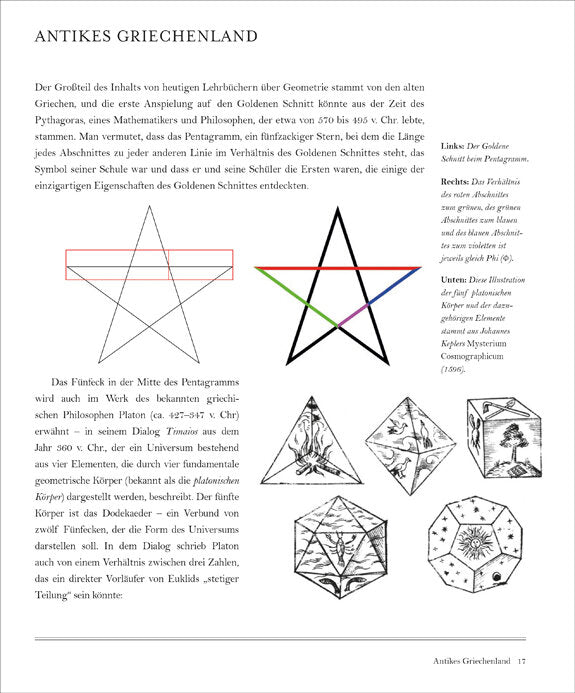 Der goldene Schnitt.