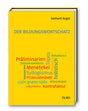Buchcover mit gelbem Hintergrund, Titel "DER BILDUNGSWORTSCHATZ" und Autor Gerhard August, mit verschiedenen farbigen Stichwörtern