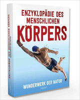 Buchcover mit einem tauchenden Mann im Wasser, Titel in roter Schrift, Untertitel in weiß, blauer Hintergrund.