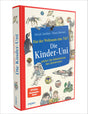 Buchcover mit Illustrationen von Kindern, Astronaut, Tieren, Rakete, Planeten, Uhr, Bücher, Maus, Schmetterling und Weltraumthemen