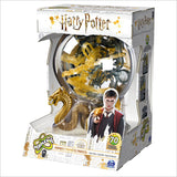 Harry Potter Perplexus Maze-Spiel mit goldener Schlange, Harry-Potter-Logo und Bild von Harry mit Zauberstab auf Verpackung.