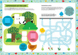 Bilder mit Wasserverbrauch in der Tierhaltung, Wasserbedarf für Produktion, Garten und Landwirtschaft, mit Texten und Symbolen.