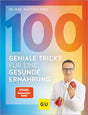 Buchcover mit Titel, Autor, Bild eines Mannes in Arztkleidung mit Äpfeln, bunter Hintergrund.