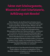 Text in pink: "Fakten statt Scheinarugmente, Wissenschaft statt Scharlatanerie, Aufklärung statt Abzocke!"