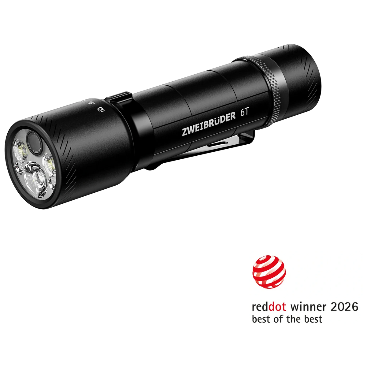 Zweibrüder ZB6T Taschenlampe 3000 lm mit Akku