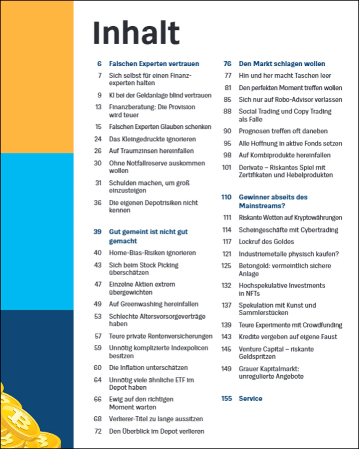 Die größten Anlagefehler und wie man sie vermeidet.