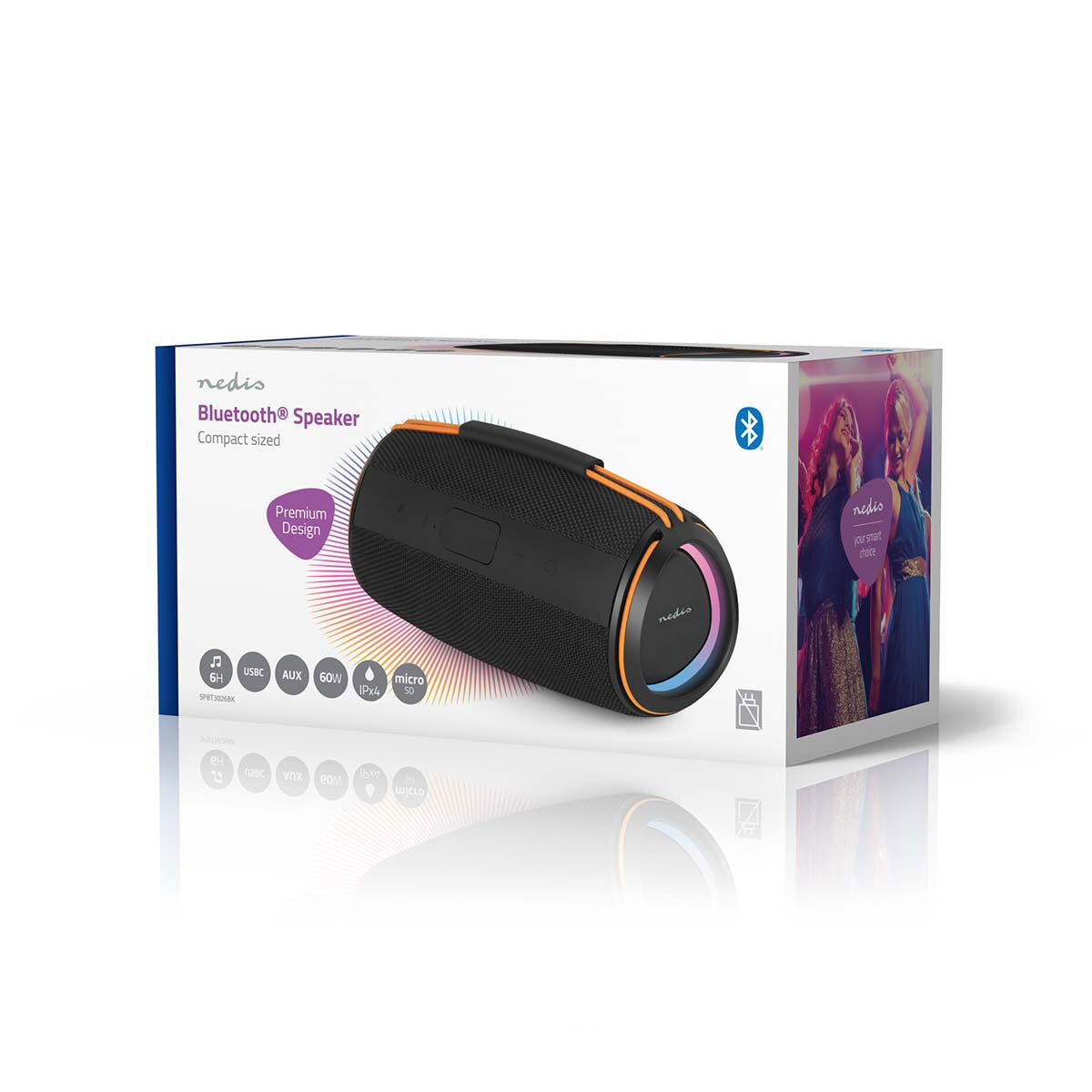 Nedis Bluetooth® Speaker Lautsprecher 60 W