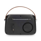 Nedis Retro FM Radio. Tragbares UKW-/ Bluetooth-Radio