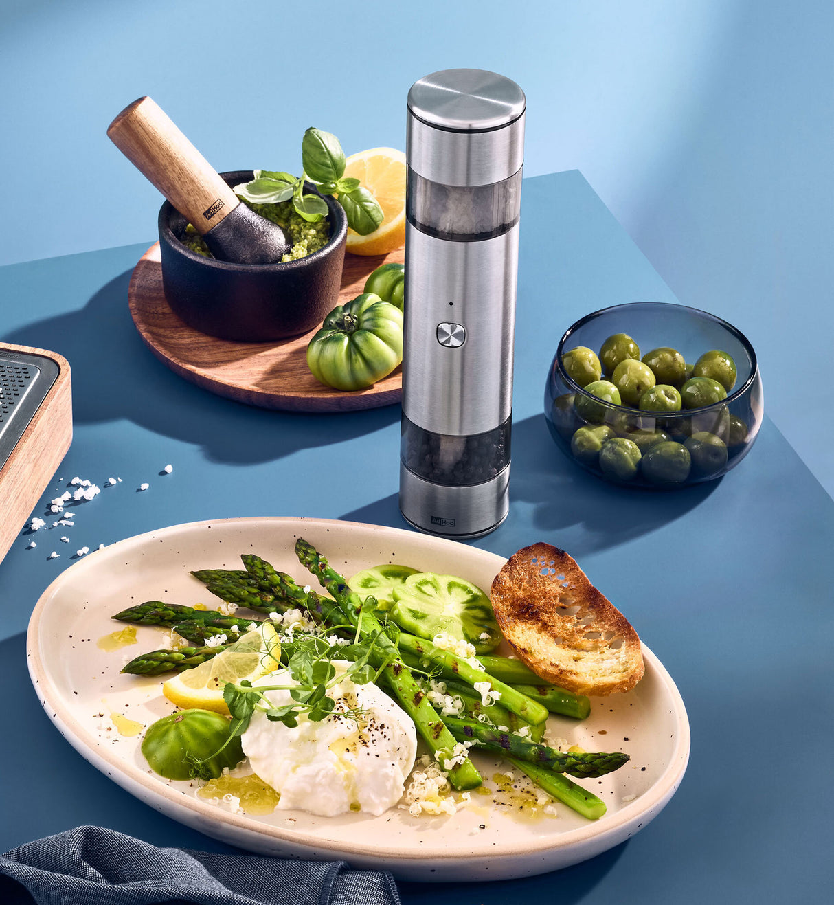 AdHoc i.Mill Duo. Elektrische Pfeffer- und Salzmühle