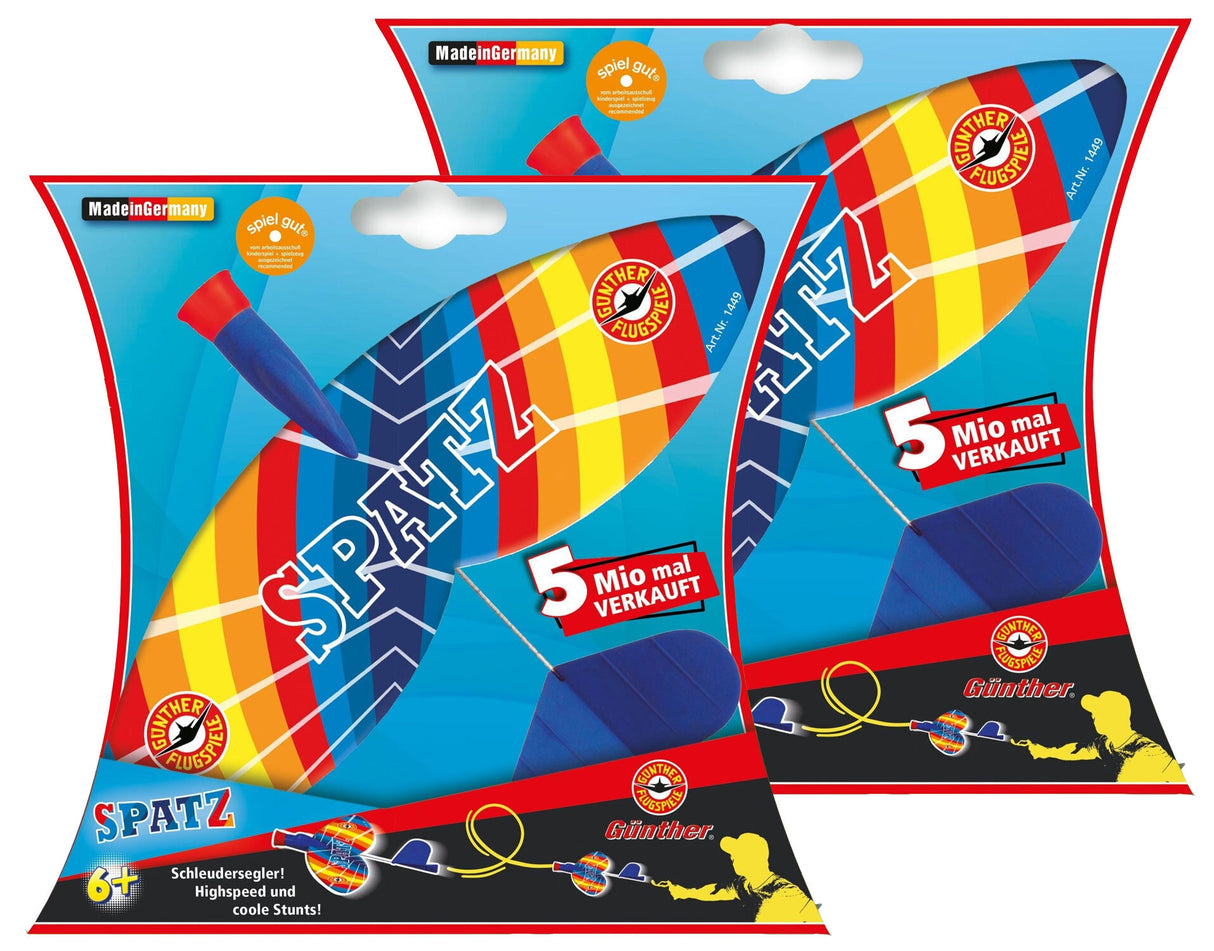 Spatz Schleudersegler 2er Set