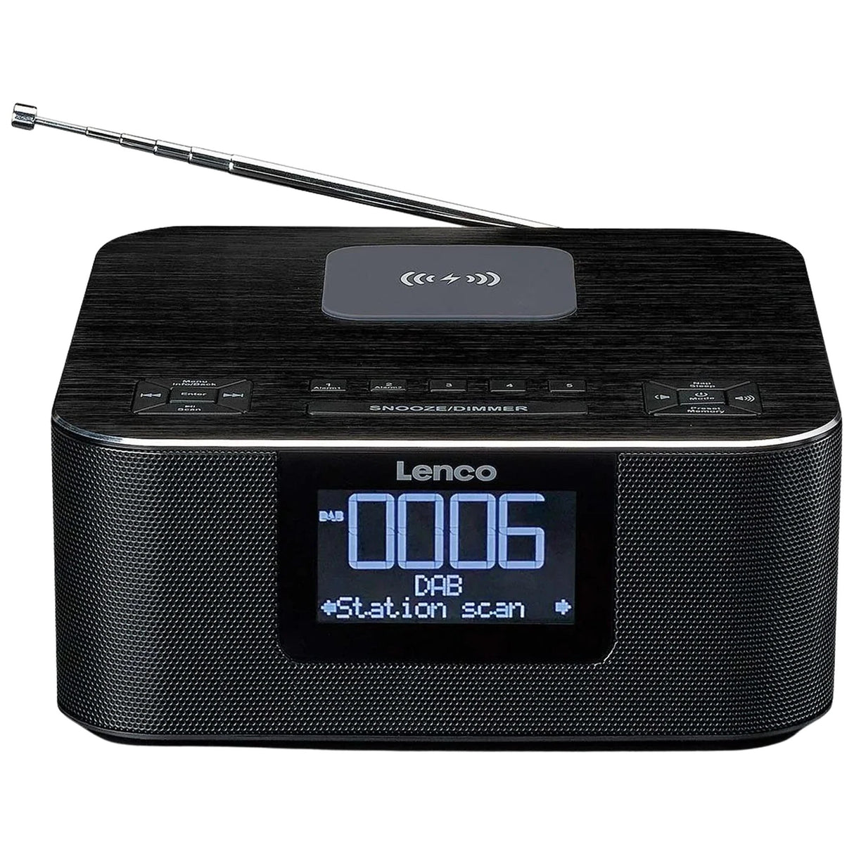 DAB+ Radiowecker Lenco CR-650BK